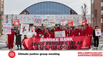 Climate Justice weekly meeting - MS Aarhus
