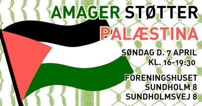 Amager støtter Palæstina